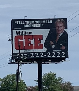 William Gee – Tell them you Mean Business #67 62722